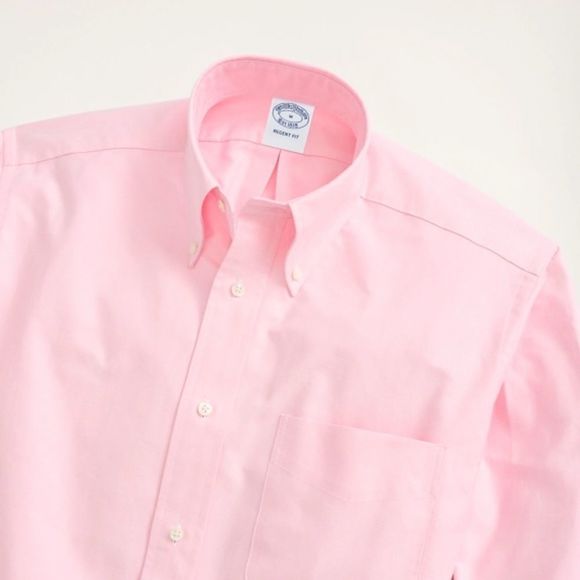 Brooks Brothers Original Polo Button Down Oxford Light Pink Shirt NWT Various Sz - Picture 2 of 14